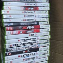 Xbox 360 Sports Game Lot