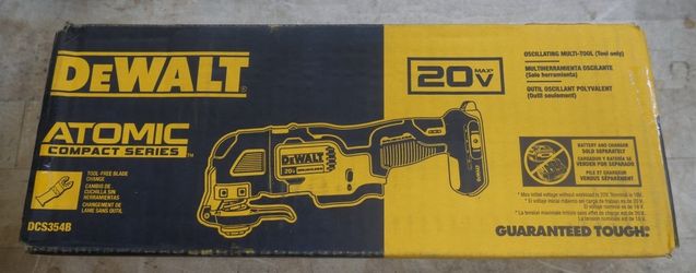 DeWalt Atomic 20V Max Oscillating Multi Tool DCS354B - Tool Only  F(contact info removed)2