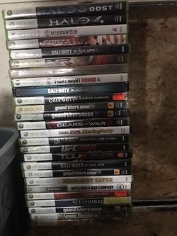 Xbox 360 And 25 Games 