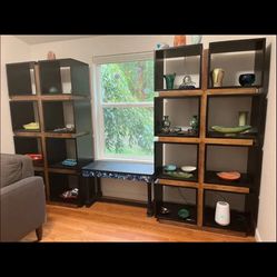Room divider bookcase