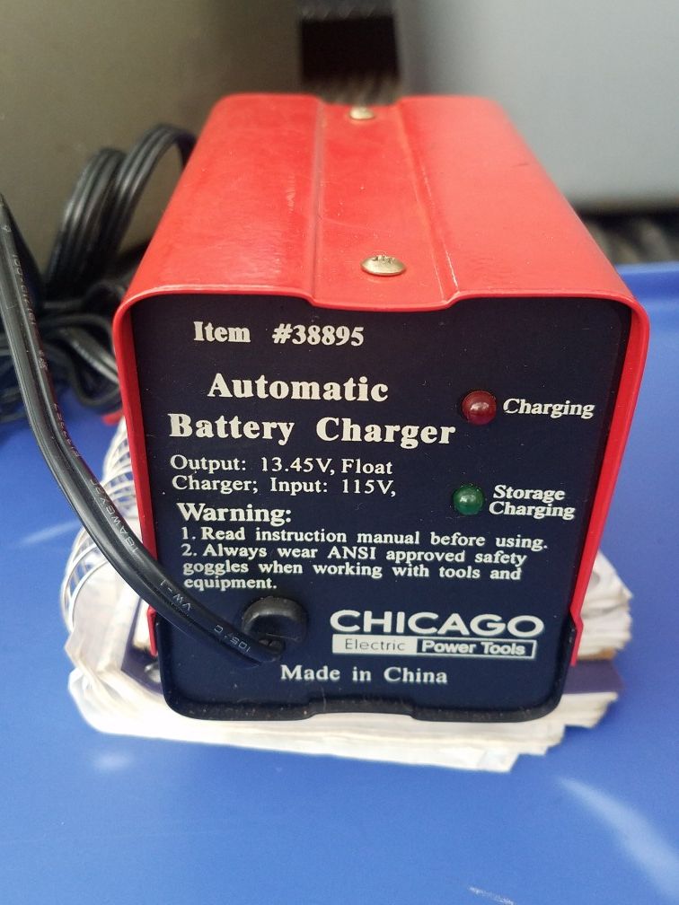 Chicago Electric Battery Charger