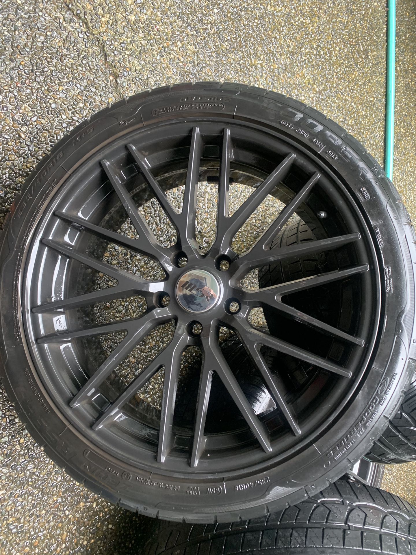 5x112 MSR wheels and tires
