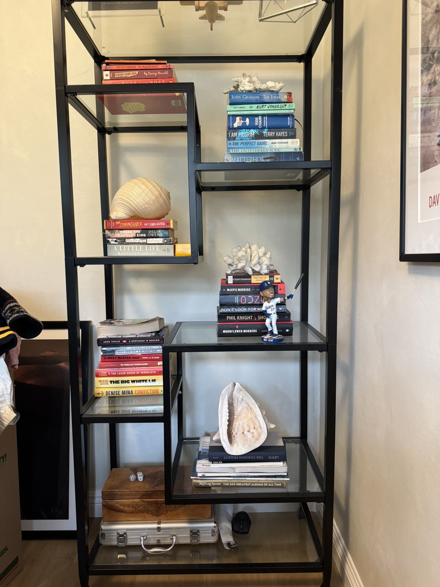 Glass Bookshelf