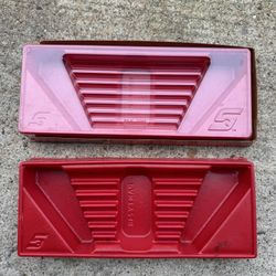 Snap On Ratcheting Sae Wrench Set Tray