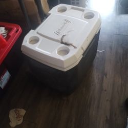 Cooler On Wheels Good Condition Just Dusty. $7