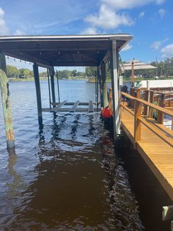 3 Aluminum Tritoon Boat Lift Bunks – 16’ × 12”
