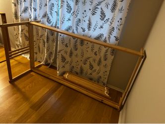 Ikea wooden bed frame