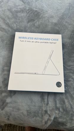 iPad keyboard and cover