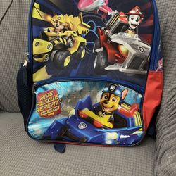 Paw Patrol Backpack With Lunch Bag
