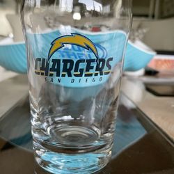 Chargers /Bud Light glasses