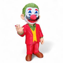 Comic Style Clown Figure – Multicolor 3D Printed Collectible