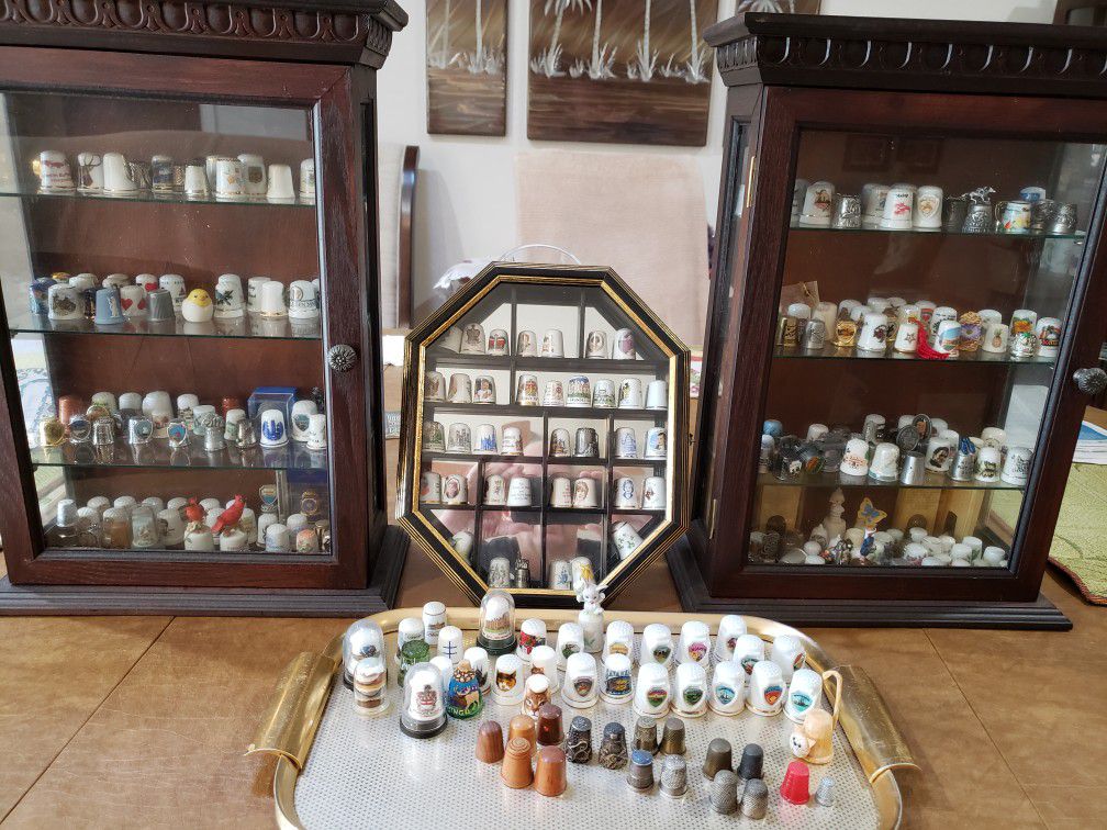Thimble collection.