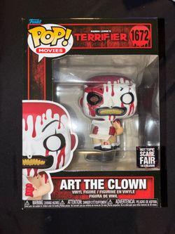 Rare Funko Terrifier (Art the clown)