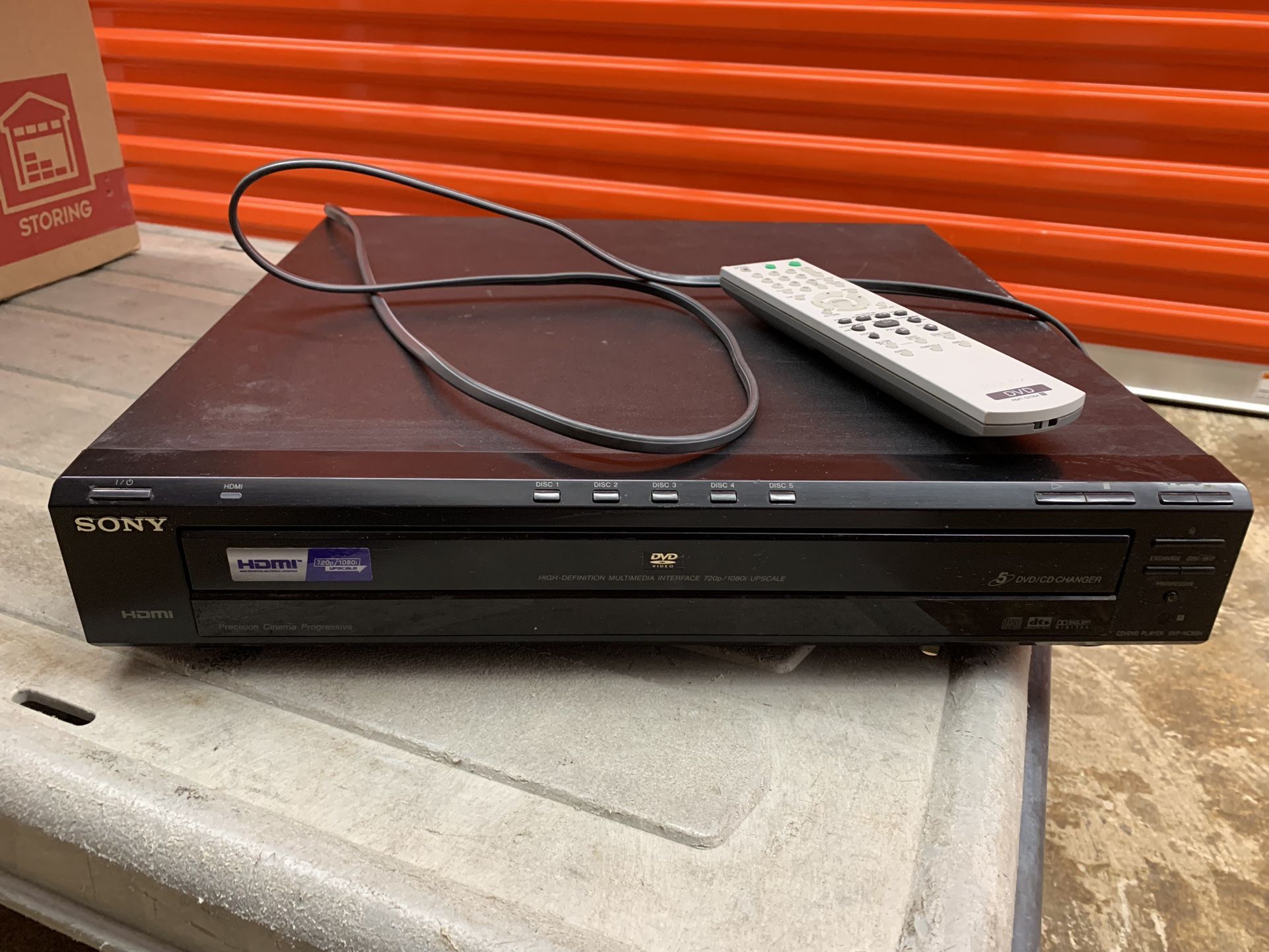 Sony 5disc DVD Player