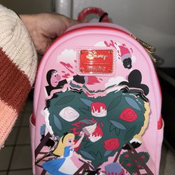 Disney Loungefly Alice In Wonderland Backpack