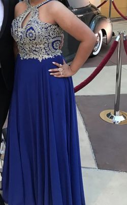 Royal Blue Prom Dress