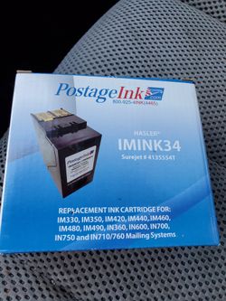 Cartridge Replacement (Ink Hasler IMINK34