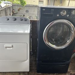 Washer & Dryer / Lavadora & Secadora 