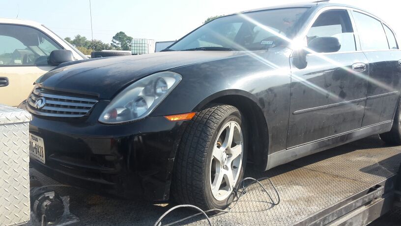 2003 INFINITI G35. BODY PARTS USED GOOD CONDITION