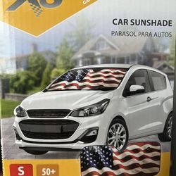 American Flag Car Shade 