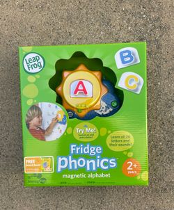 NIB Leap Frog Fridge Phonics Sun Magnetic Alphabet 26 Letters  Leapfrog brand new