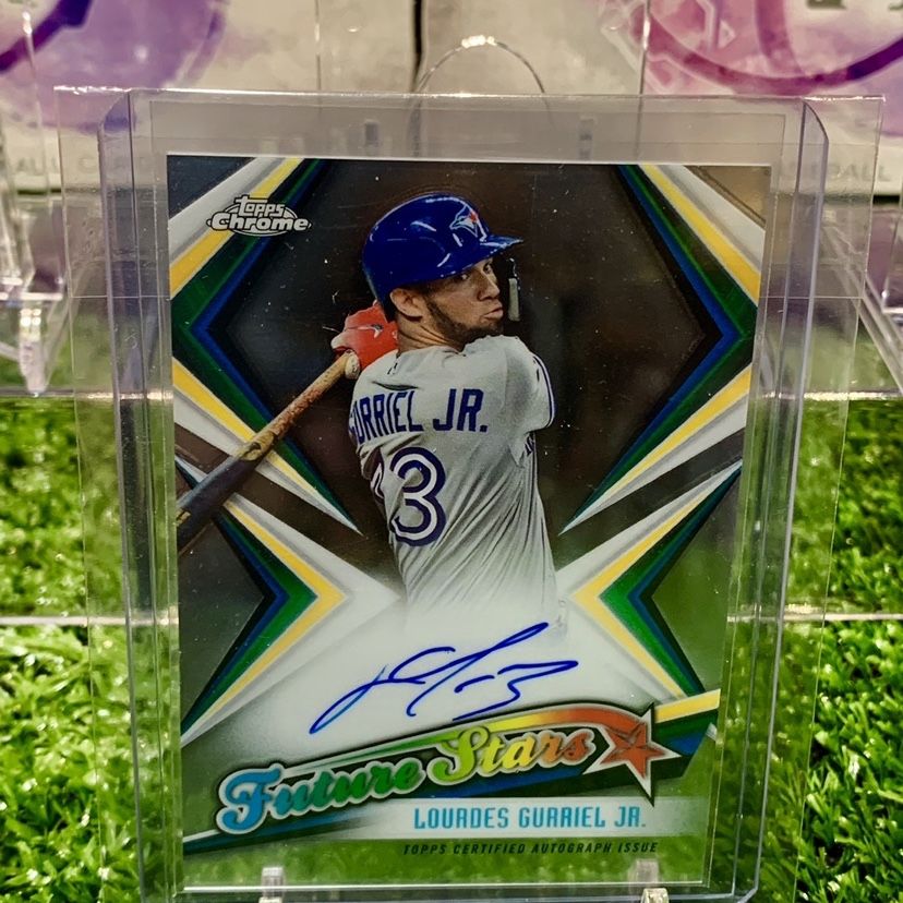 Lourdes Guerriel Jr. Toronto Blue Jays Autographed Baseball Card