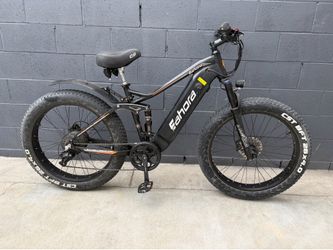 Eahora fat tire e-bike - needs work!