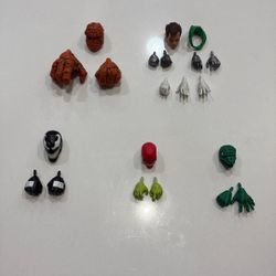 Marvel Figure Heads & Hands