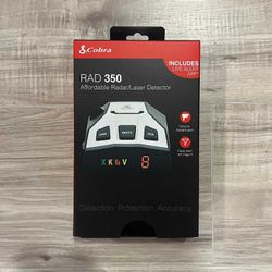 NEW COBRA RAD 350 Unopened box!