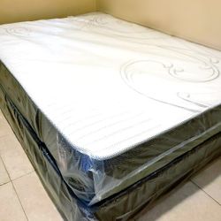 NEW QUEEN MATTRESS. Bed frame is not available. Take it home the same day 👍