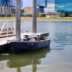 1983 MirrorCraft 14 Ft fishing Boat 