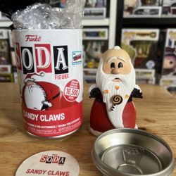 OFFICIAL NYCC STICKER Sandy Claws Disney NBC Funko Soda LE Nightmare Christmas