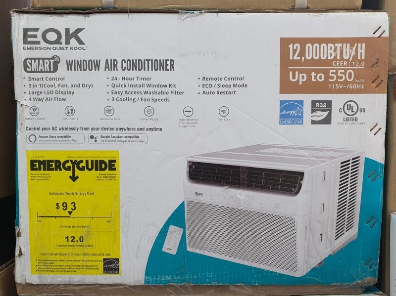 EQK 12K BTU WINDOW AC