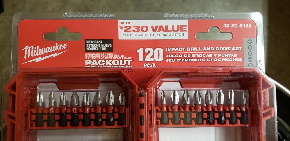 120 Impact Drill And Driver Set
