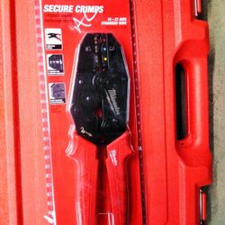 Milwaukee Ratcheting Insulated Terminals Crimper