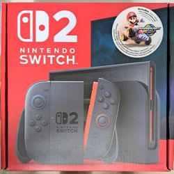 Nintendo Switch 2 New In Box Mario Kart World Version