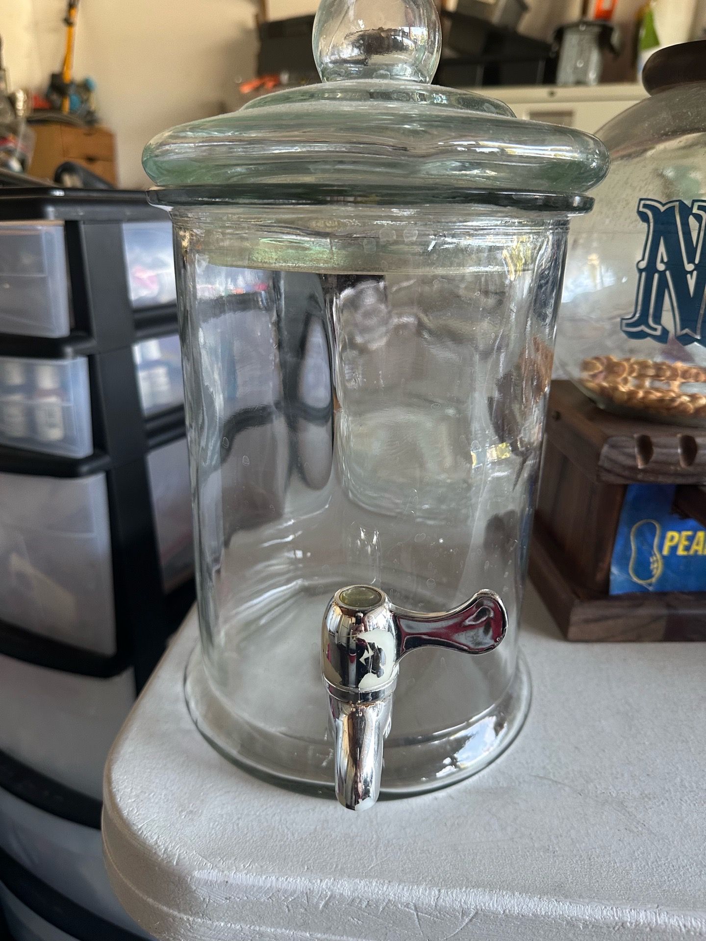 Glass Beverage Container