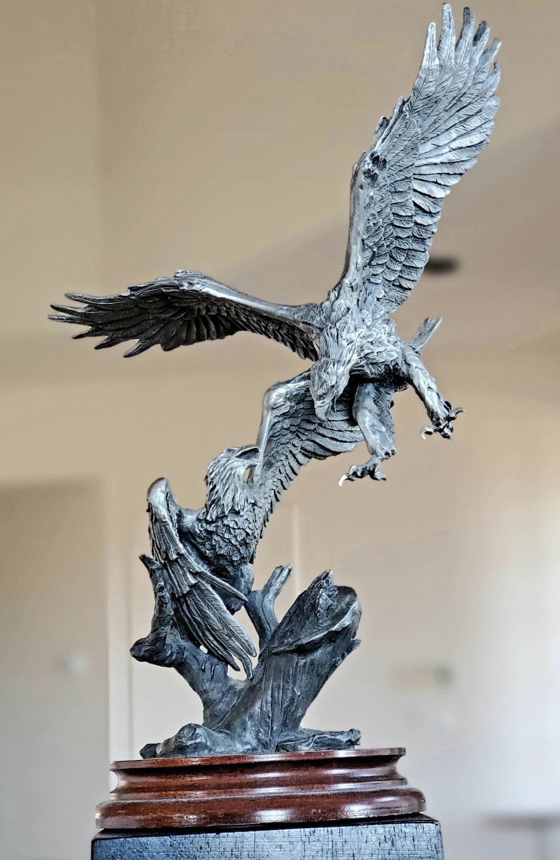 Beautiful Eagles statue