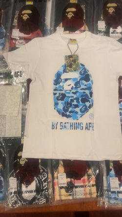 White bape shirt