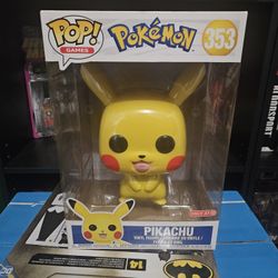 Funko Pop Pikachu 353 Jumbo 10" Pokémon Target Exclusive 