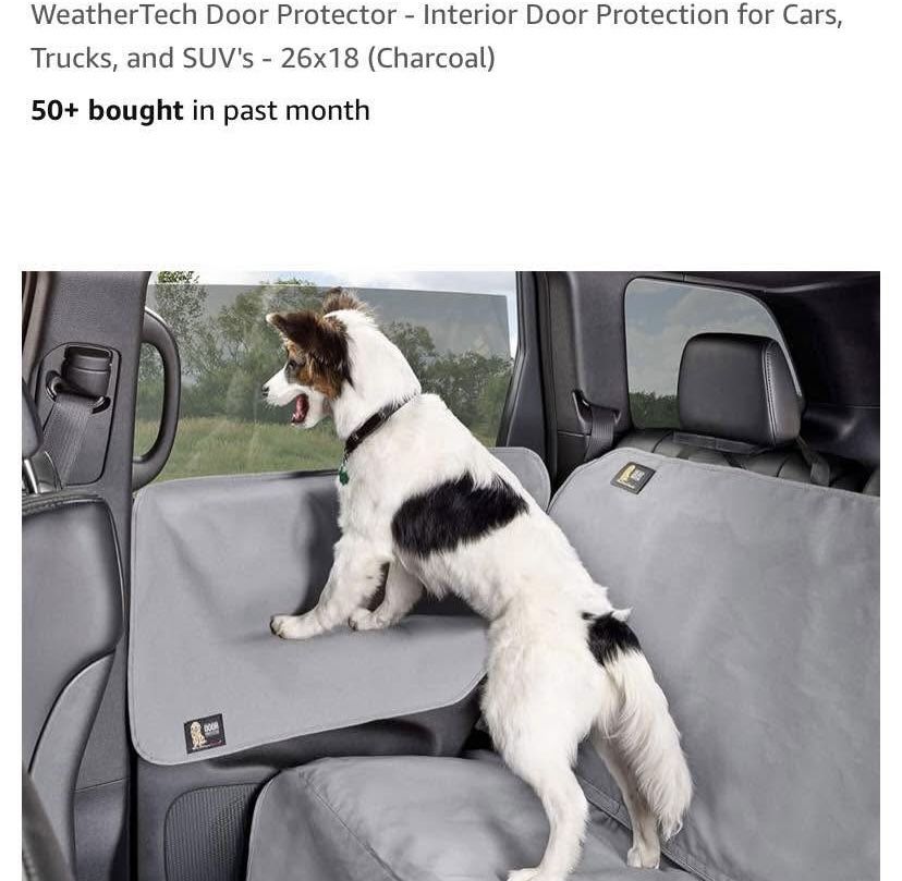 Weather Tech Pet Car Protection 