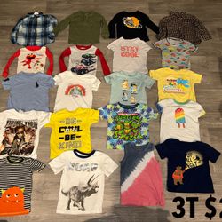 3T Toddler Boy Shirts
