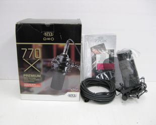 MXL 770X Multi-Pattern Condenser Microphone Mic Kit NEW