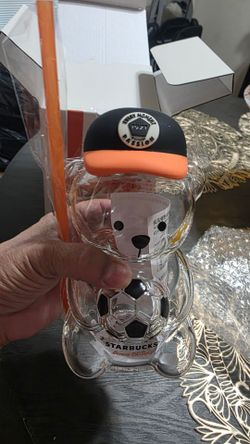 Starbucks Football Wild series Bearista Glass Bear