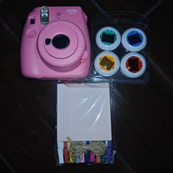 Intax Mini 9 Flim Camera And Accessories 