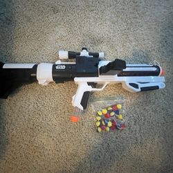 Nerf collectors rival stormtrooper blaster w/ original darts