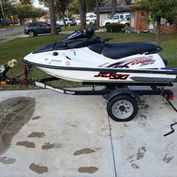 600 OBO TRAILER AND JETSKI. No Keys, Lost Paperwok. No Idea If It Runs
