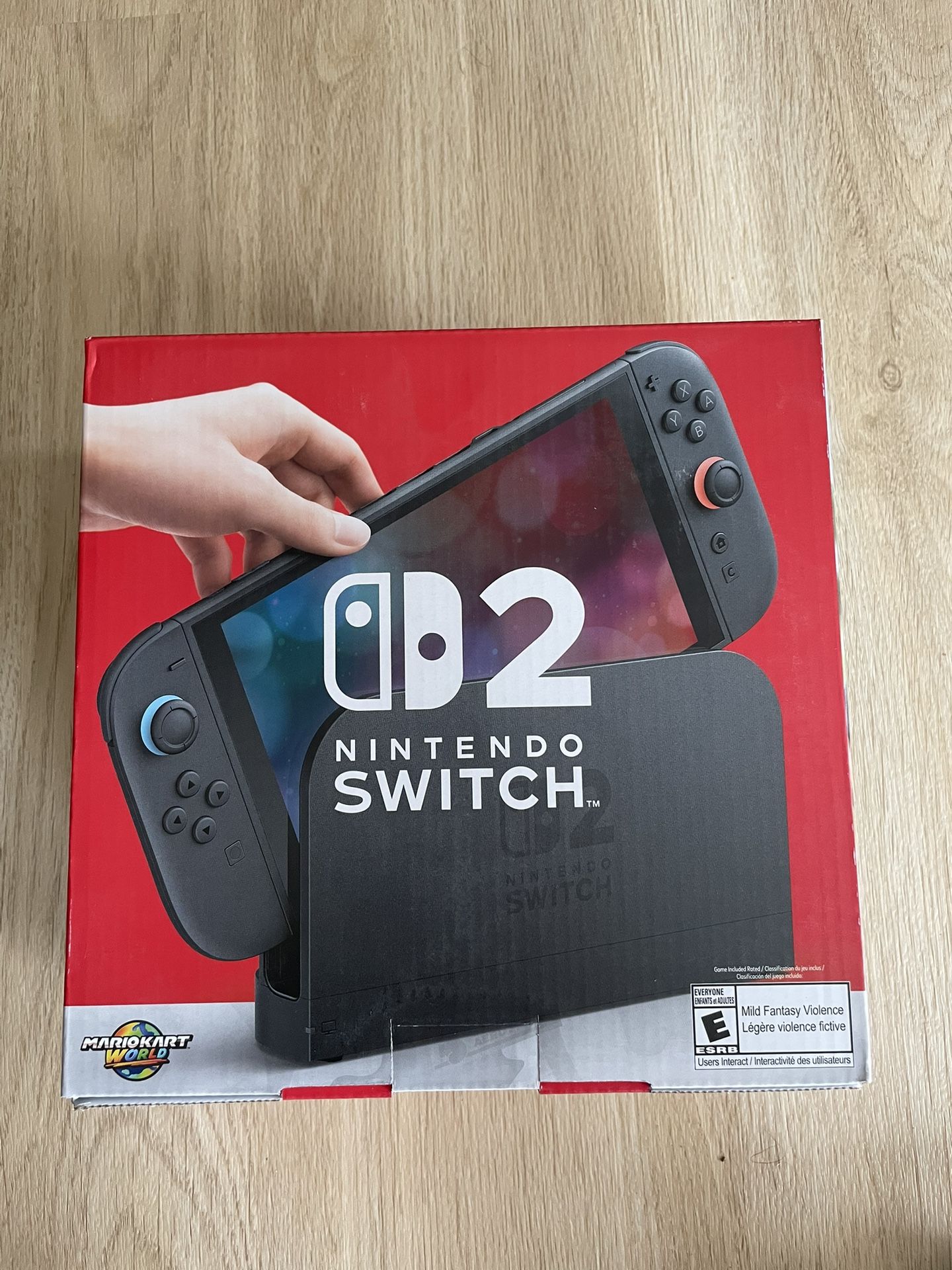 Nintendo Switch 2 + Mario Kart World Bundle - Sealed