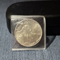 1986 American Eagle Walking Liberty 1oz Fine Silver One Dollar Coin