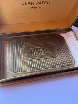 Vintage Norell wallet pocket mirror